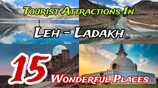 Top 10 Tourist Attractions In Leh | Ladakh | India 🇮🇳 😍