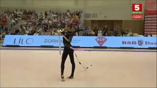 STOYANOVA Anna Ribbon Qualification World Challenge Cup Minsk 2019