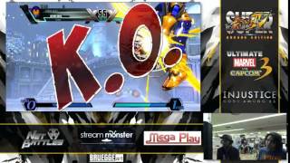 Gimmix vs CORN|TheAlmightyLPZ - Michiana Mashfest Losers Bracket Ultimate Marvel vs Capcom 3