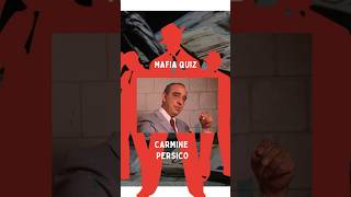 Carmine Persico Easy Challenge #gangster #crime #quiz