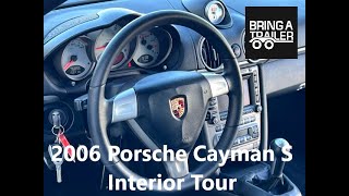 2006 Porsche Cayman S Interior Tour - LIVE ON BRING A TRAILER - DNA AUTOHAUS