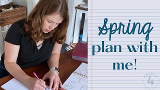 Spring Homeschool Planning 2022