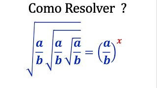 Linda Equação Exponencial ! Encontre o Valor de X