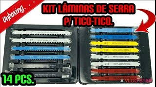 Kit de Serras para Tico tico 14 un, muito barato 😱.