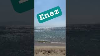 Enez / Edirne akvaryum gibi bir deniz❤️ #saros #enez #edirne #ipsala #akvaryum #deniz #kum #ainos