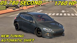 VOLKSWAGEN SCIROCCO DRAG TUNE || 1760HP 1994NM || CAR PARKING MULTIPLAYER 2