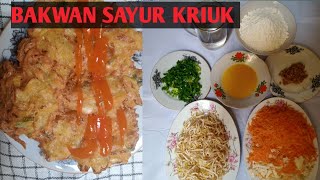 RESEP BAKWAN SAYUR KRIUK BIKIN RENYAH DAN GURIH.RASANYA BIKIN KETAGIHAN.