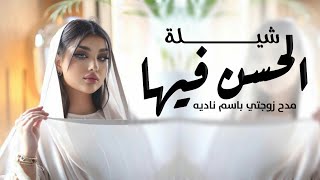 شيله ناديه الحسن فيها - اهداء لزوجتي ام سعود - منهو مثلها في السعودية ||شيله مدح ام سعود جديدة 2024