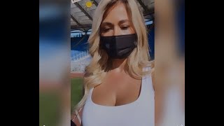 Lazio-Juventus: guarda Diletta Leotta in campo