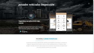 Vehículo pesado inspección aplicación - Resumen Portal Demo Hola