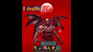 Dota 2 NO DEATH #4 Night Stalker 11 kills/0 death Carry Build Pro Gameplay ✓ NEW META!