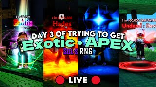 🔴LIVE🔴Day 3 of trying to get Exotic : Apex | Sols RNG