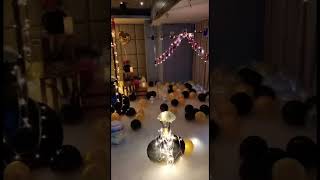 Most Romantic Birthday Surprise | ExperienceSaga #birthdaydecoration #surprise #trending #viral