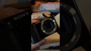 Unboxing the Zv-e10 and the Tamron 11-20 f/2.8 #camera #unboxing #tech #technology