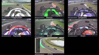 2024 Japan Lap 23 Pitstop driver dashcams