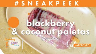 Blackberry and Coconut Paletas | Chef Jose Garces | Sneak Peek