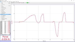 Logger Pro : 1 : Connect Force Sensor and Collect Data