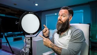 GREAT Soft LED for YouTube, Studio, Travel! - FalconEyes SO-28TD LED Panel