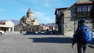 Going to an old monastery in Georgia