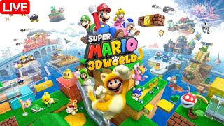 Super Mario 3D World 100% Playthrough Part 7 Collecting character stamps (mario)