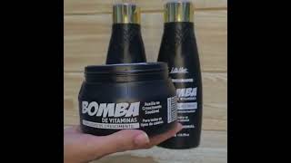 kit bomba de vitaminas life hair crescimento capilar 500g