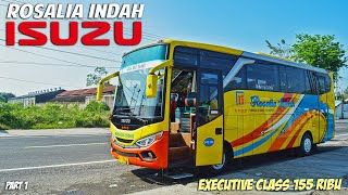 NAIK MINI BUS ROSALIA INDAH ISUZU TERBARU RUTE JOGJA-MALANG KEBERANGKATAN PAGI [PART 1]