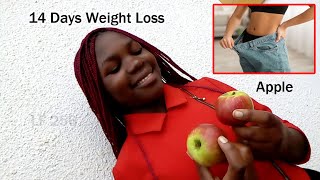 14 Days Weight Loss Eating Apple Sala Omugejjo ne Apple