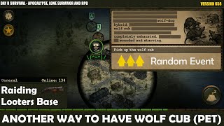 Wolf Cub from Random Event | Day R Survival V.658