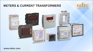 Selec Controls Product Range: Meters and Current Transformers