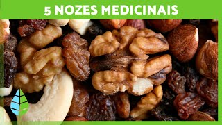 5 NOZES MILAGROSAS que você deve INCLUIR na sua DIETA 🌰🥜✅ Essencial!