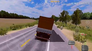 Viagem no World Truck Driving Simulator_ Arrisquei uma quebra de asa!