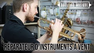 Réparateur d'instruments à vent : l'atelier de Boullard Musique