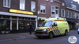 Vrouw ramt met auto gevel van chinees restaurant in Overveen