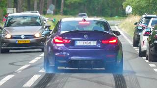 BMW M Cars Accelerating, BURNOUTS And CLOSE CALLS! M5 E60 Stroker, M3 E92, M2, M140i, 770HP M4..