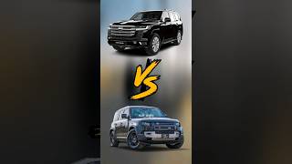 Land cruiser vs Defender 🔥🔥 #shortsfeed #shortsviral #defender #landcruiser