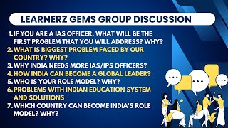 GEMS Exclusive: Debating India's Future with Mentors | Learnerz IAS GEMS Group Discussion