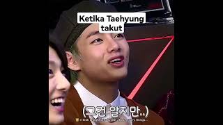 Lucu banget Taehyung ketakutan #bts #army #jungkook #jin #taehyung #jimin #rm #suga #jhope #jungkook