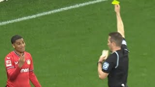 Not once, but twice!! Amine Adli booked on two occasions for diving but both overturned by VAR.