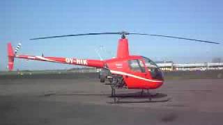 R22 Helicopter at Odense Airport