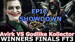 MK11 EPIC WINNERS FINALS SET! - Avirk (Jax/Joker) VS Creative (Godlike Kollector) - Mortal Kombat 11