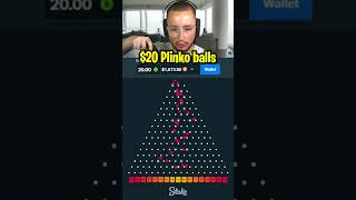 I LOST SO MUCH On PLINKO.. (Stake Originals) #shorts #slots #casino #crashgame #plinko