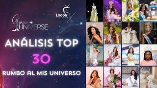 MISS UNIVERSO 2024 1ER. TOP 30 SEPT