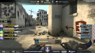 CS:GO - just9n BLIND ACE vs Cloud9 (through smoke!)