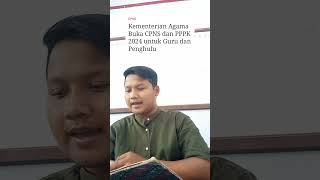 Ada CPNS Guru Kemenag