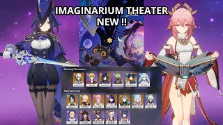 NEW Imaginarium Theater Act 1 - Act 8 Hard Mode Full Run | Genshin Impact