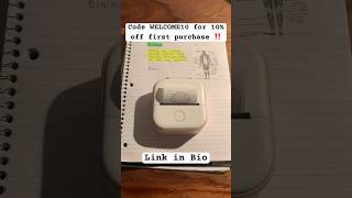 Mini Printers. Link in Bio #school #study #miniprinter #viral #tiktokmademebuyit