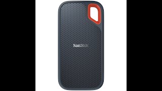 SanDisk 2TB Extreme Portable External SSD - Up to 550MB/s - USB-C, USB 3.1 - SDSSDE60-2T00-G25