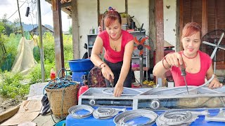 Genius girl restores gas stove swept away by water - Helping people in flood areas.