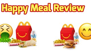 Ranking Every Canadian Happy Meal.