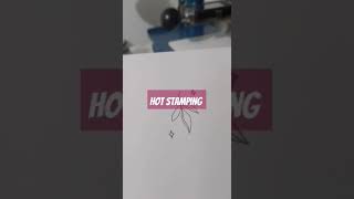 #hot stamping   grabado al calor pan de oro  termo grabado 972084744 lima peru #dorado